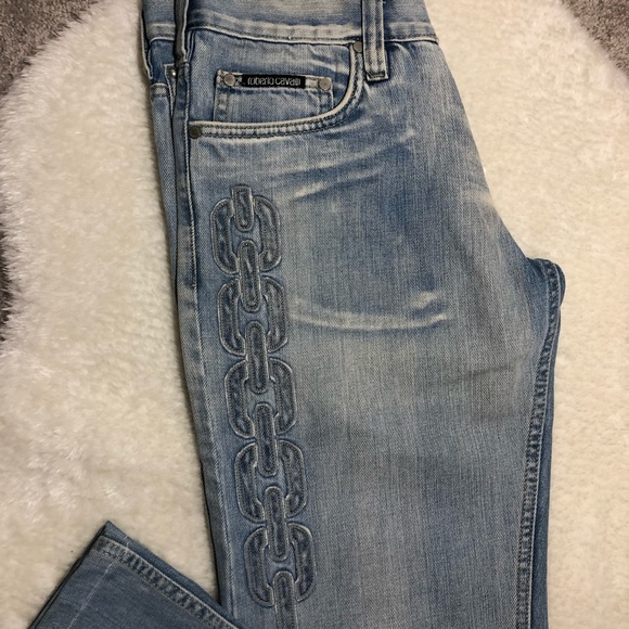 Roberto Cavalli Vintage Jeans Size 30 - Picture 2 of 8